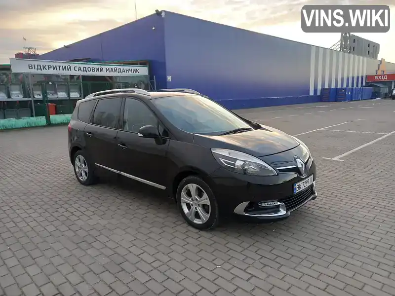 Минивэн Renault Grand Scenic 2013 1.46 л. Ручная / Механика обл. Ровенская, Дубно - Фото 1/21