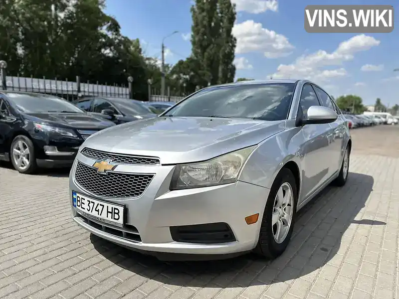 Седан Chevrolet Cruze 2012 1.36 л. Автомат обл. Николаевская, Николаев - Фото 1/21