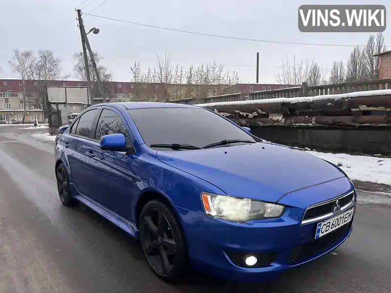 Седан Mitsubishi Lancer 2010 2 л. Автомат обл. Чернігівська, Чернігів - Фото 1/19