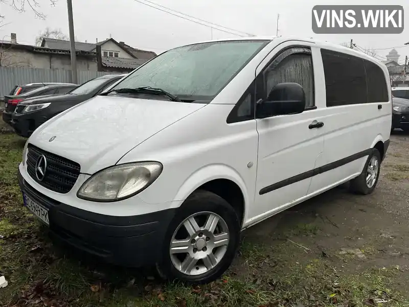 Минивэн Mercedes-Benz Vito 2008 2.15 л. Ручная / Механика обл. Львовская, Стрый - Фото 1/21