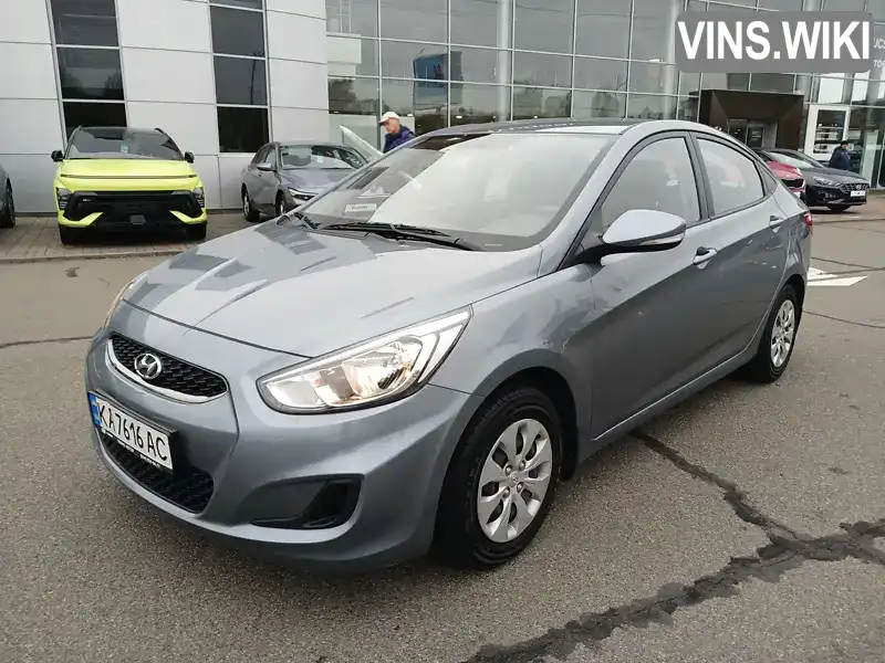 Седан Hyundai Accent 2019 1.37 л. Автомат обл. Киевская, Киев - Фото 1/14