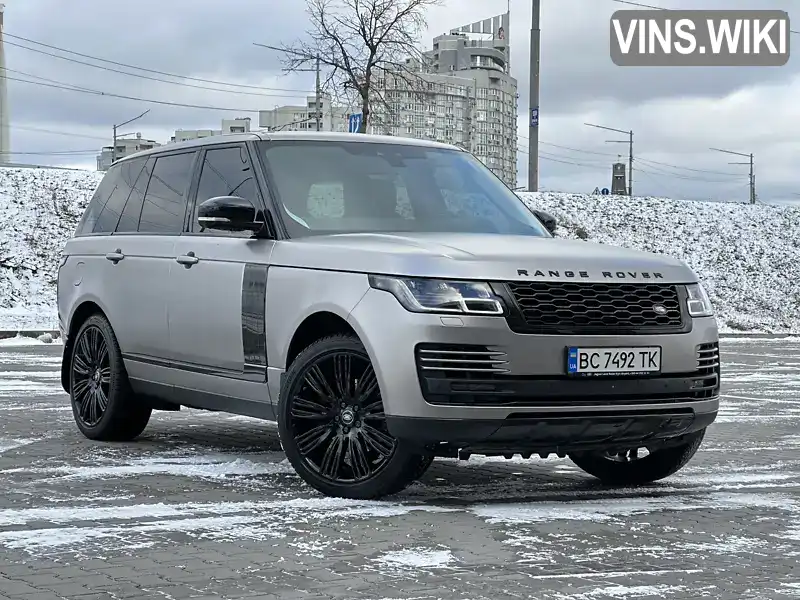 Позашляховик / Кросовер Land Rover Range Rover 2018 3 л. обл. Львівська, Львів - Фото 1/21