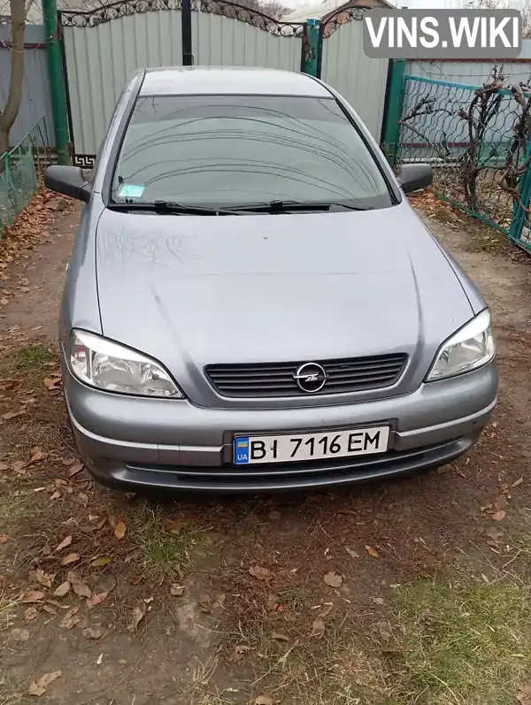 Седан Opel Astra 2008 1.4 л. Ручна / Механіка обл. Полтавська, Гадяч - Фото 1/14