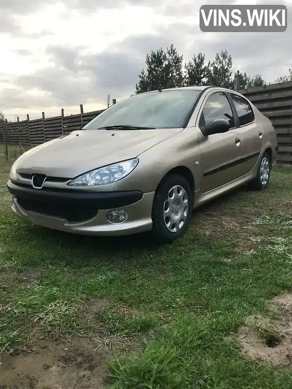 Седан Peugeot 206 2008 1.36 л. Ручна / Механіка обл. Київська, location.city.hlevakha - Фото 1/15