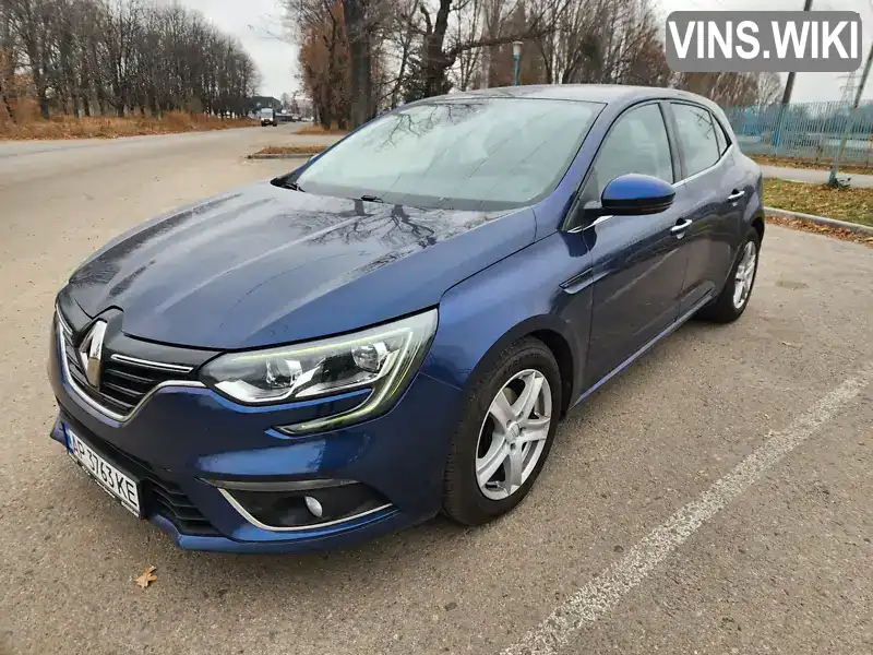 Хетчбек Renault Megane 2017 1.46 л. Автомат обл. Запорізька, Запоріжжя - Фото 1/21