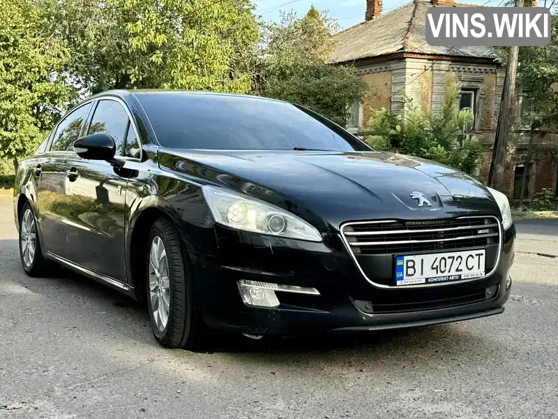 Седан Peugeot 508 2013 2 л. Робот обл. Полтавська, Полтава - Фото 1/13