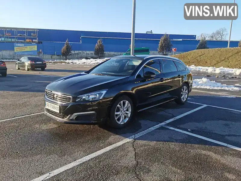 Универсал Peugeot 508 2017 1.56 л. Автомат обл. Винницкая, Винница - Фото 1/21