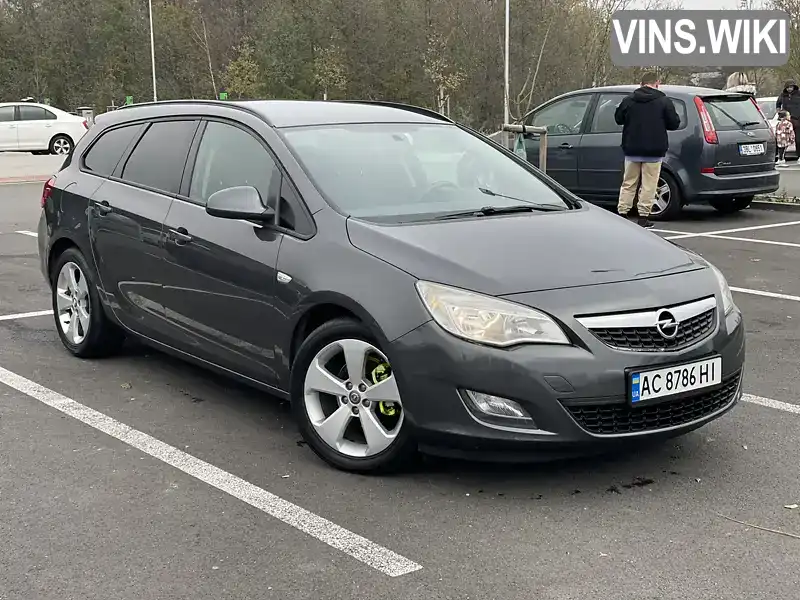 Універсал Opel Astra 2012 1.3 л. Ручна / Механіка обл. Волинська, Ковель - Фото 1/21