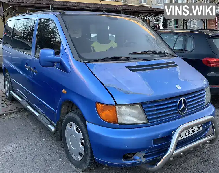 Мінівен Mercedes-Benz Vito 1999 2.2 л. Ручна / Механіка обл. Львівська, Львів - Фото 1/10