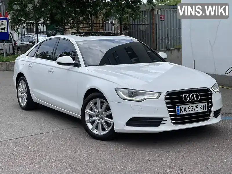 Седан Audi A6 2012 3 л. Автомат обл. Хмельницкая, Славута - Фото 1/21