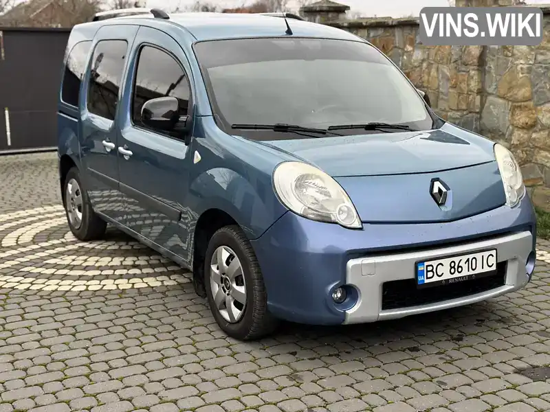 Минивэн Renault Kangoo 2012 1.46 л. Ручная / Механика обл. Львовская, Львов - Фото 1/19