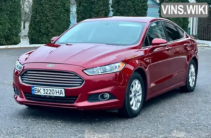 Седан Ford Fusion 2014 2.49 л. Автомат обл. Рівненська, Дубно - Фото 1/21