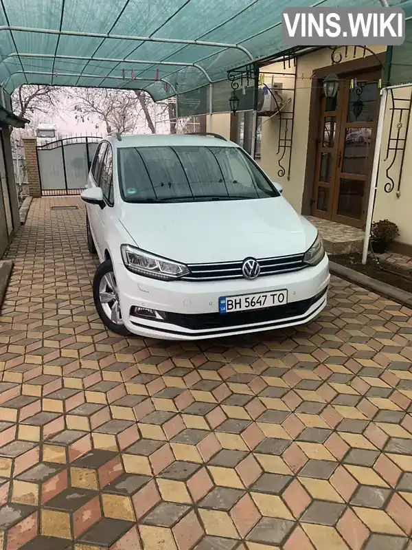 Мікровен Volkswagen Touran 2016 1.97 л. Автомат обл. Одеська, Ізмаїл - Фото 1/21