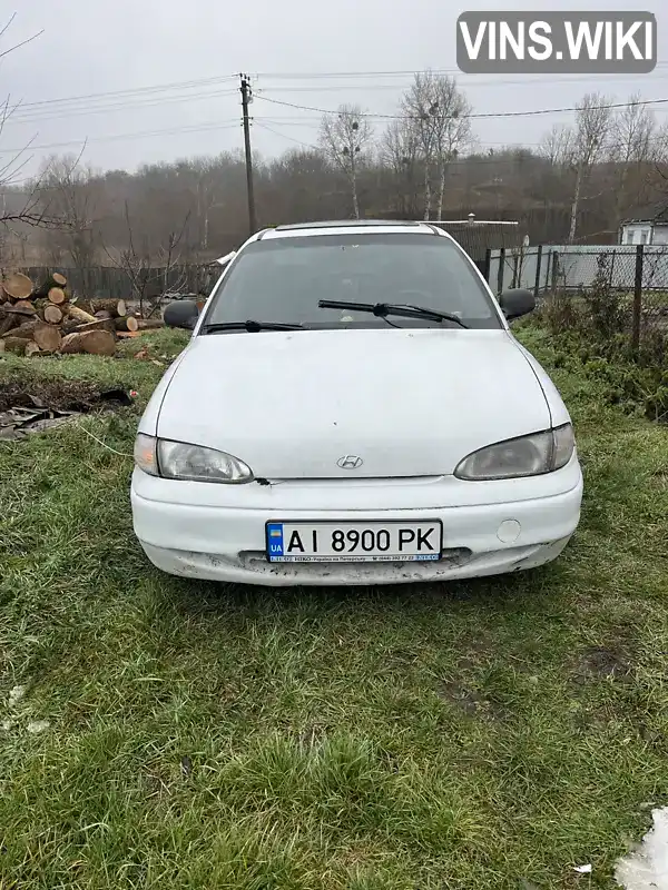 Седан Hyundai Accent 1995 1.5 л. Ручна / Механіка обл. Київська, Миронівка - Фото 1/9