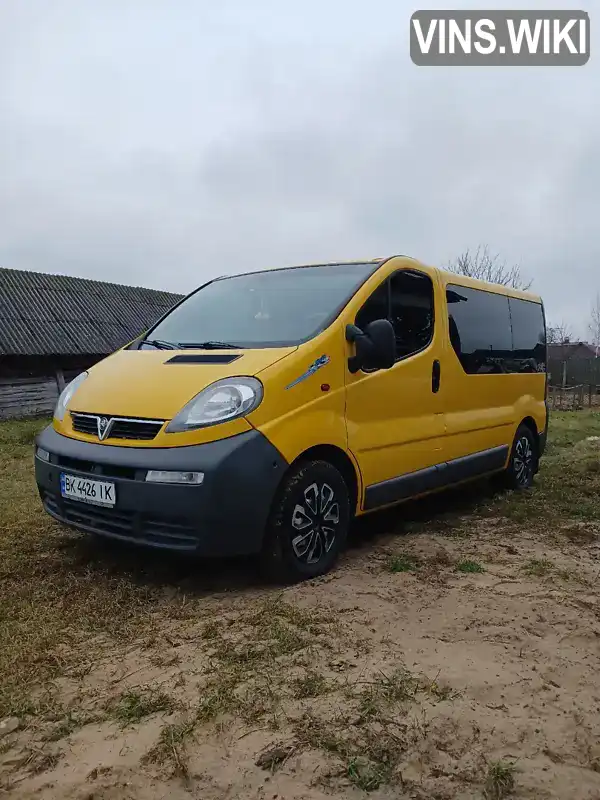 Минивэн Opel Vivaro 2004 1.87 л. Ручная / Механика обл. Ровенская, Рокитное - Фото 1/12