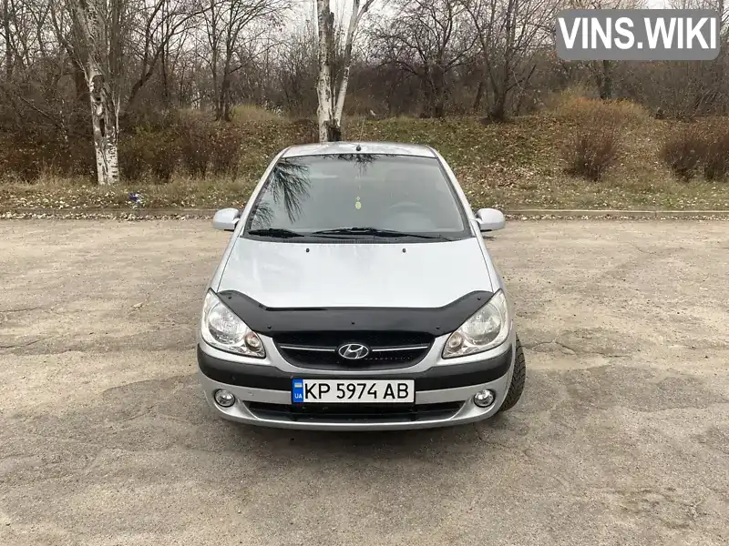 Хэтчбек Hyundai Getz 2008 1.4 л. Автомат обл. Запорожская, Запорожье - Фото 1/10