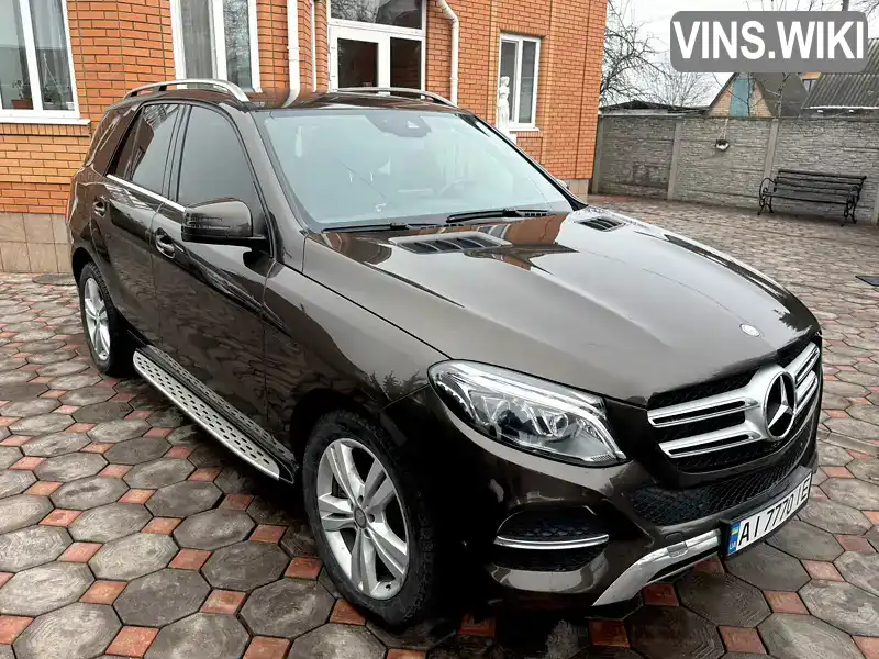 Позашляховик / Кросовер Mercedes-Benz GLE-Class 2016 2.2 л. Автомат обл. Київська, Біла Церква - Фото 1/20