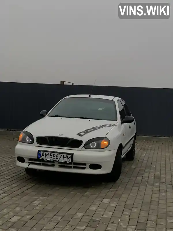 Седан Daewoo Lanos 2004 1.5 л. Ручная / Механика обл. Житомирская, Житомир - Фото 1/20