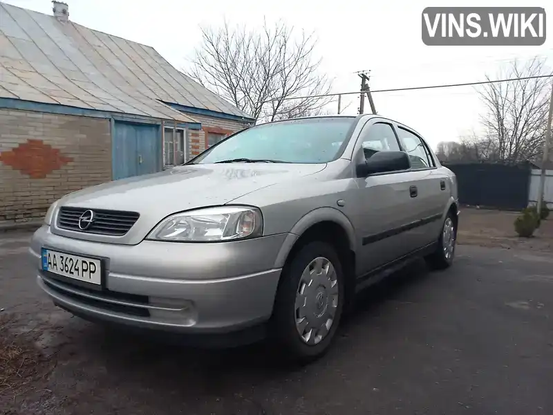 Седан Opel Astra 2007 1.36 л. Ручна / Механіка обл. Київська, Київ - Фото 1/21