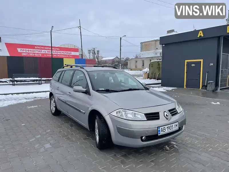 Універсал Renault Megane 2004 1.6 л. Ручна / Механіка обл. Вінницька, Іллінці - Фото 1/17