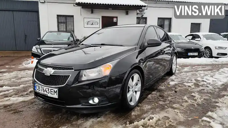 Седан Chevrolet Cruze 2013 1.8 л. Автомат обл. Чернігівська, Чернігів - Фото 1/21