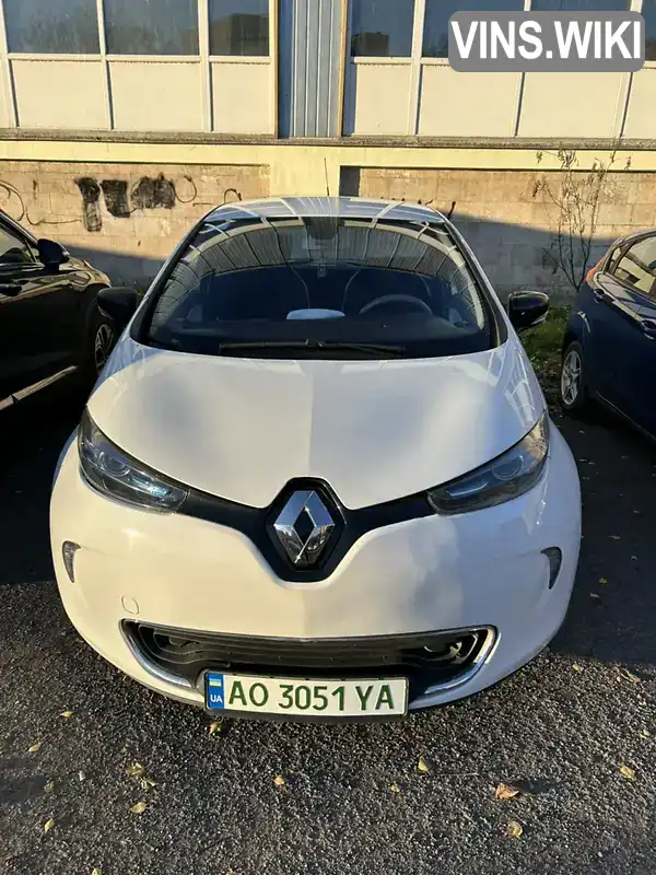 Хетчбек Renault Zoe 2016 null_content л. Автомат обл. Закарпатська, Ужгород - Фото 1/13