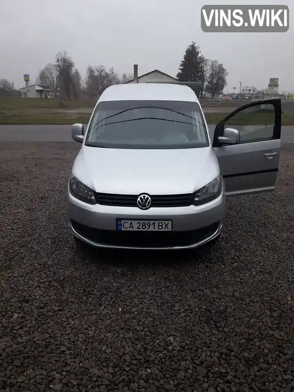 Мінівен Volkswagen Caddy 2012 1.6 л. обл. Черкаська, Черкаси - Фото 1/20