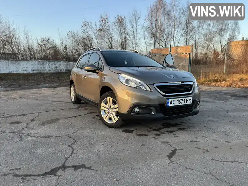 Позашляховик / Кросовер Peugeot 2008 2014 1.6 л. Автомат обл. Волинська, Нововолинськ - Фото 1/21