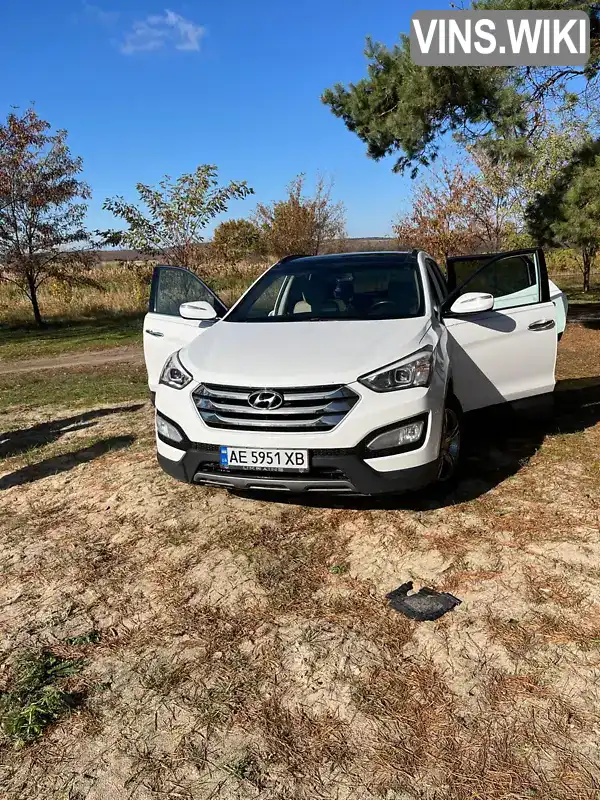 5XYZUDLB1FG249796 Hyundai Santa FE 2014 Позашляховик / Кросовер 2.36 л. Фото 1