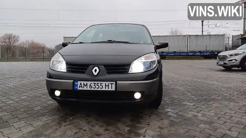 Мінівен Renault Scenic 2005 1.6 л. Ручна / Механіка обл. Житомирська, Звягель - Фото 1/21