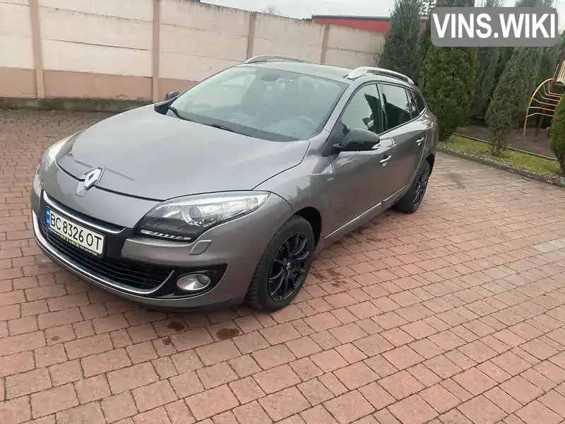 VF1KZ140647676350 Renault Megane 2012 Универсал 1.46 л. Фото 2