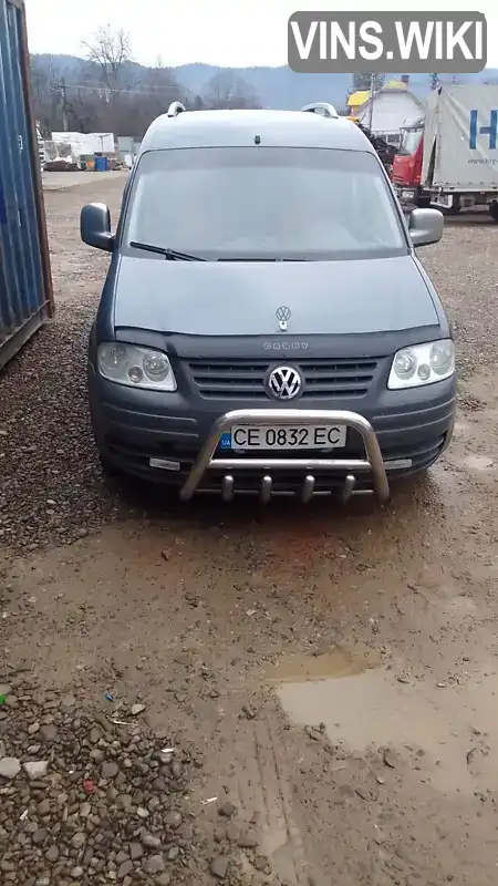 Минивэн Volkswagen Caddy 2006 1.9 л. Ручная / Механика обл. Черновицкая, Черновцы - Фото 1/5