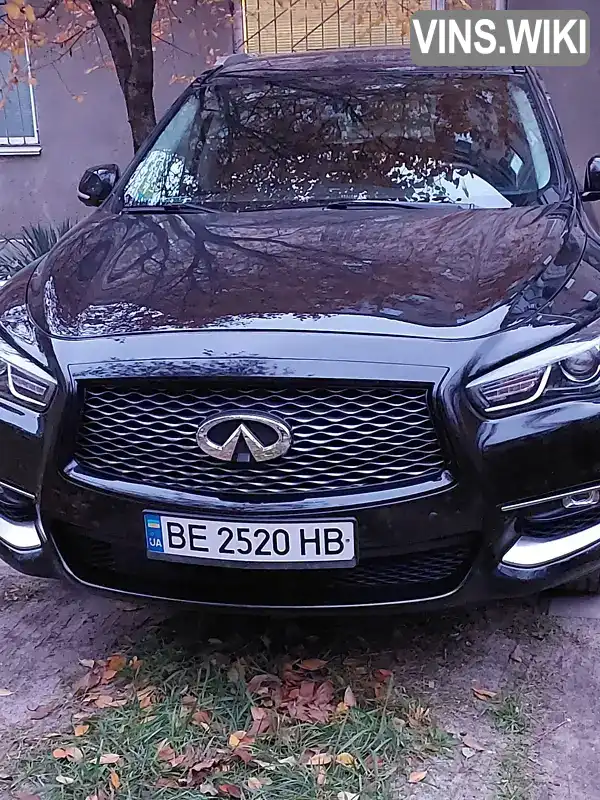 Позашляховик / Кросовер Infiniti QX60 2017 3.5 л. Варіатор обл. Миколаївська, Миколаїв - Фото 1/9