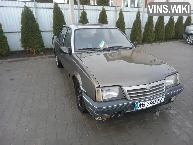 Седан Opel Ascona 1987 null_content л. обл. Винницкая, Томашполь - Фото 1/21