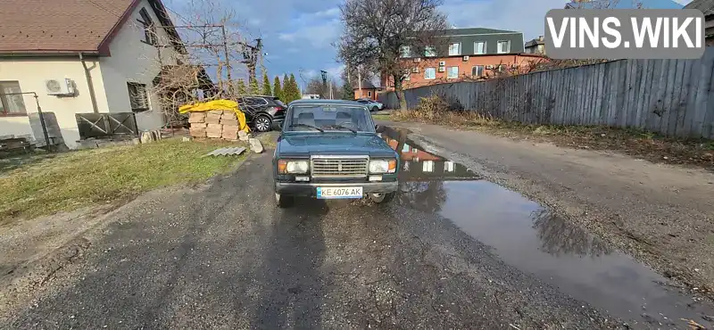 Седан ВАЗ / Lada 2107 2002 1.58 л. Ручна / Механіка обл. Дніпропетровська, Дніпро (Дніпропетровськ) - Фото 1/21