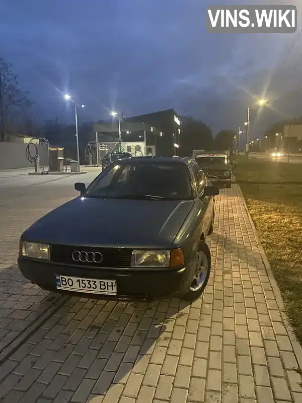 Седан Audi 80 1988 1.8 л. Ручная / Механика обл. Тернопольская, Тернополь - Фото 1/12