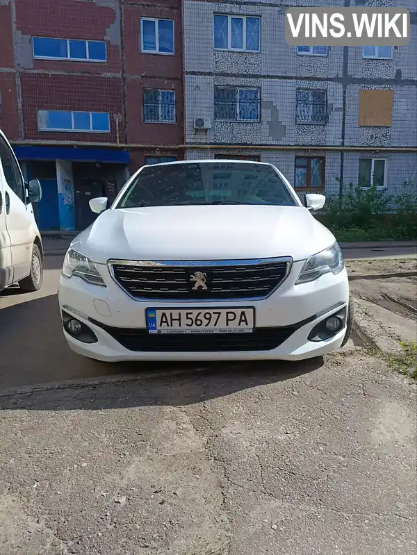 Седан Peugeot 301 2019 1.59 л. Ручная / Механика обл. Донецкая, Краматорск - Фото 1/11