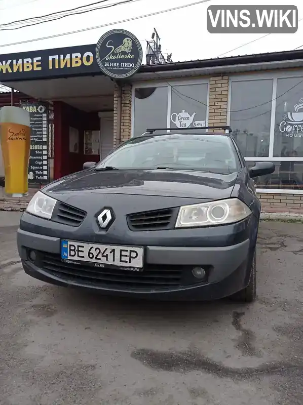 Универсал Renault Megane 2006 1.6 л. Ручная / Механика обл. Николаевская, Первомайск - Фото 1/9