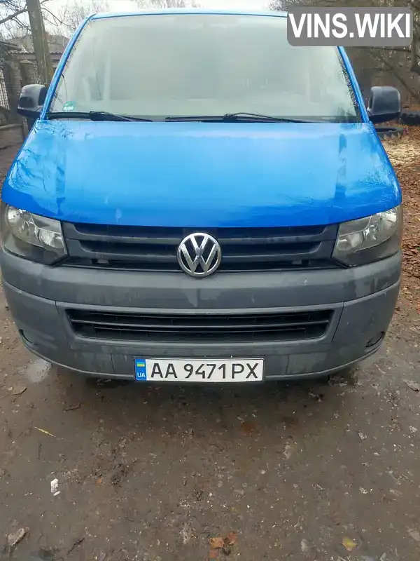 Мінівен Volkswagen Transporter 2010 1.97 л. Ручна / Механіка обл. Чернігівська, Прилуки - Фото 1/17