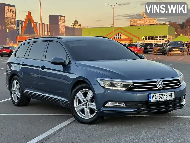 Універсал Volkswagen Passat 2016 1.6 л. Автомат обл. Закарпатська, Мукачево - Фото 1/21