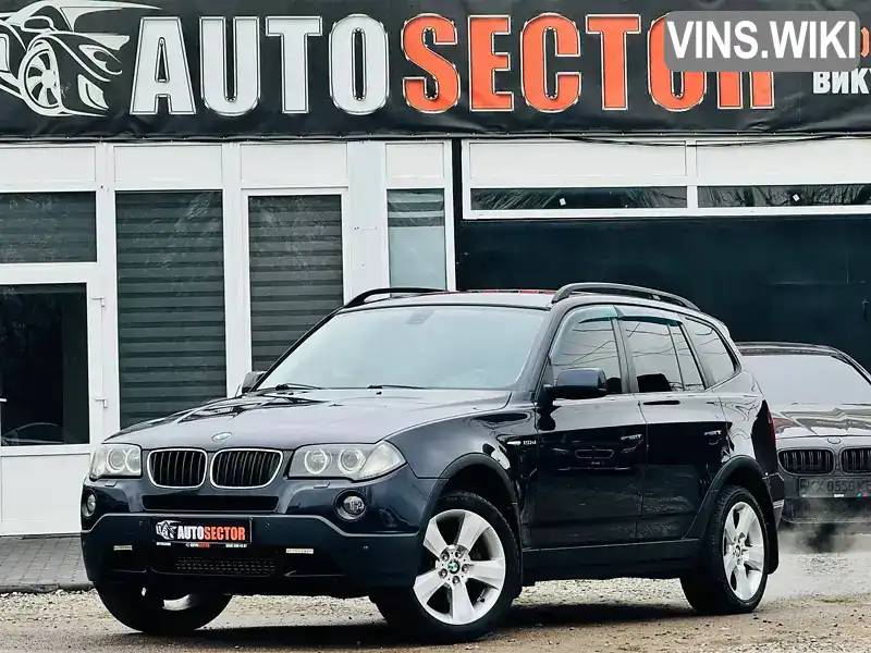 Внедорожник / Кроссовер BMW X3 2008 2 л. Автомат обл. Харьковская, Харьков - Фото 1/21