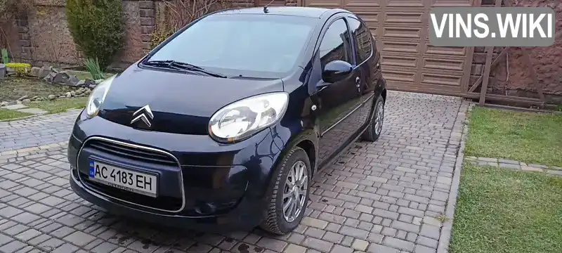 Хетчбек Citroen C1 2009 1 л. Ручна / Механіка обл. Волинська, Луцьк - Фото 1/21