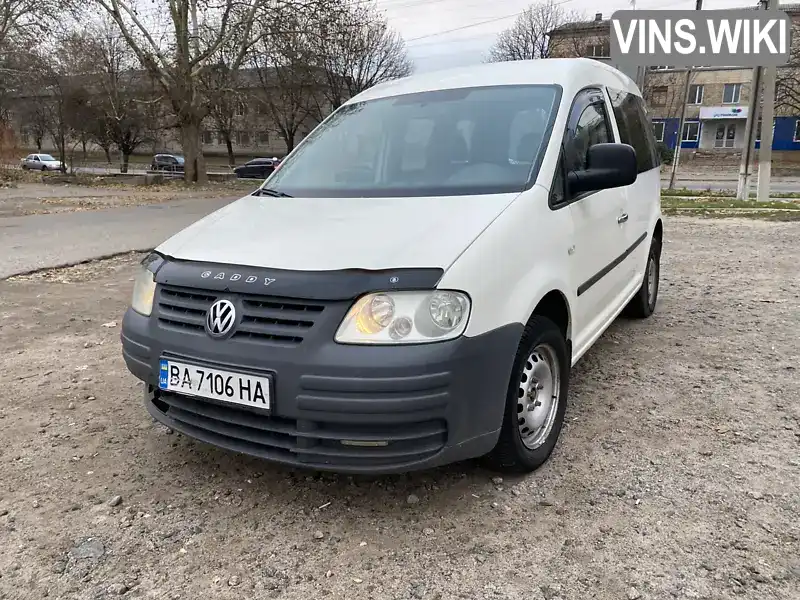 Мінівен Volkswagen Caddy 2004 1.9 л. Ручна / Механіка обл. Миколаївська, Южноукраїнськ - Фото 1/8