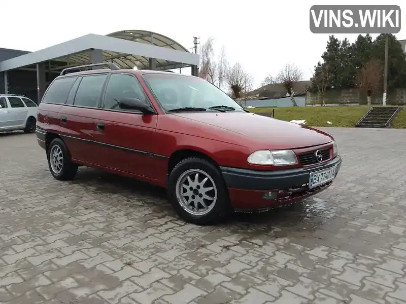 W0L000051T2532282 Opel Astra 1996 Универсал 1.6 л. Фото 3