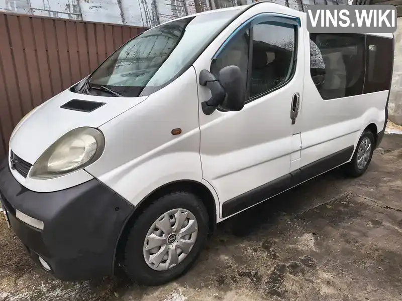 Мінівен Opel Vivaro 2004 1.9 л. Ручна / Механіка обл. Сумська, Конотоп - Фото 1/12