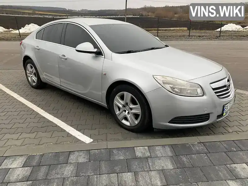 Лифтбек Opel Insignia 2011 1.96 л. Ручная / Механика обл. Хмельницкая, Хмельницкий - Фото 1/11