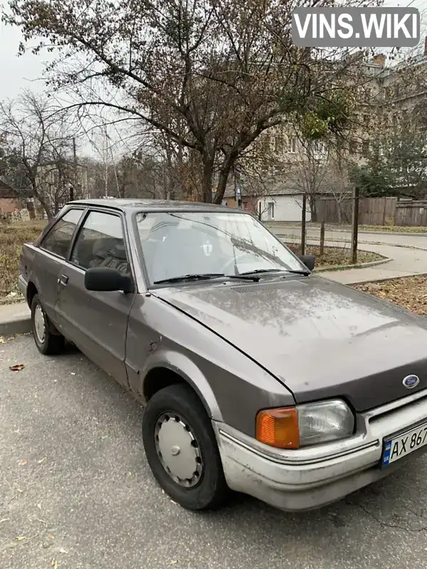 Хэтчбек Ford Escort 1987 1.3 л. Ручная / Механика обл. Харьковская, Харьков - Фото 1/10