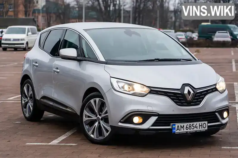 Мінівен Renault Scenic 2019 1.7 л. Автомат обл. Житомирська, Житомир - Фото 1/21