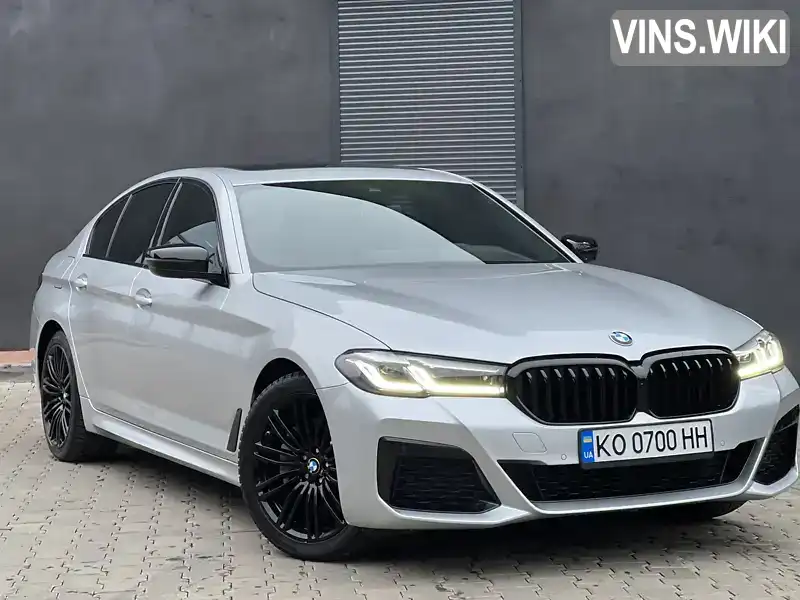 Седан BMW 5 Series 2021 2 л. Автомат обл. Закарпатська, Ужгород - Фото 1/21