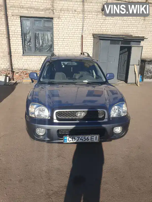 Позашляховик / Кросовер Hyundai Santa FE 2002 null_content л. Ручна / Механіка обл. Харківська, Харків - Фото 1/9